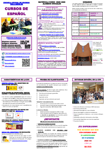 25-26_TRÍPTICO ESPAÑOL 25-26_TRÍPTICO ESPAÑOL