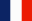 Bandera pequeña de Francia